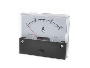 Unique Bargains DH-670 AC 0-30A Testing Range Class 2.0 Accuracy Dial Analog Panel Meter Ammeter Unique Bargains DH-670 AC 0-30A Testing Range Class 2.0 Accuracy Dial Analog Panel Meter Ammeter
