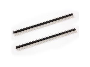 uxcell a15062500ux0447 Right Angle Single Row 40-pin 2.0mm Male Header for Breadboard Pack of 8