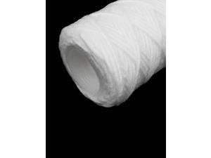 Unique Bargains 2PCS White Pump Water Sediment String Wound Filter Cartridge Replacement 10" Unique Bargains 2PCS White Pump Water Sediment String Wound Filter Cartridge Replacement 10"
