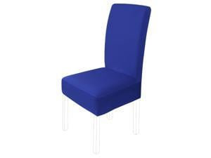 Universal Fit Stretch Spandex Dining Chair Cover Slipcover Blue
