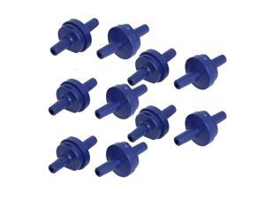 Unique Bargains 10 Pieces Blue Plastic Aquarium Fish Tank Non-Return Air Pump Check Valve Unique Bargains 10 Pieces Blue Plastic Aquarium Fish Tank Non-Return Air Pump Check Valve