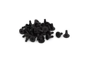 Laptop Computer Shockproof Phillips Flat Head Bolt Hard Drive Screws Black 40pcs Laptop Computer Shockproof Phillips Flat Head Bolt Hard Drive Screws Black 40pcs