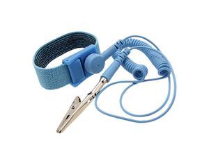 Unique Bargains Blue Coil Cable Anti Static Antistatic Wrist Strap Wristband Unique Bargains Blue Coil Cable Anti Static Antistatic Wrist Strap Wristband