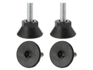 M6 x 18 x 25mm Leveling Feet Adjustable Leveler Support for Home Table Leg 4pcs