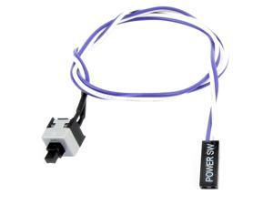 20" 2 Pin Connector Momentary Power SW Button Switch Cable for PC Computer