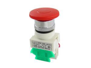 Unique Bargains 660V 10A 40mm Red Sign Mushroom Momentary Push Button Switch 1 NO N/O 1 NC N/C Unique Bargains 660V 10A 40mm Red Sign Mushroom Momentary Push Button Switch 1 NO N/O 1 NC N/C