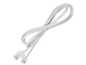 5.6Ft Telephone RJ11 6P4C to RJ45 8P8C Connector Plug Cable