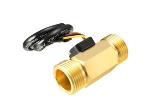 Unique Bargains G3/4" Hall Effect Liquid Water Flow Sensor Switch Flowmeter DC 5V 2-45L/min Unique Bargains G3/4" Hall Effect Liquid Water Flow Sensor Switch Flowmeter DC 5V 2-45L/min