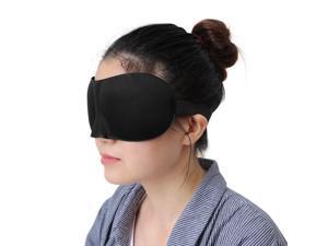 3D Sleep Eye Shade Cover Travel Aid Blindfolds Soft Adjustable Contoured Slumber Pad Break Relax Deep Sleeping Black 3D Sleep Eye Shade Cover Travel Aid Blindfolds Soft Adjustable Contoured Slumber Pad Break Relax Deep Sleeping Black