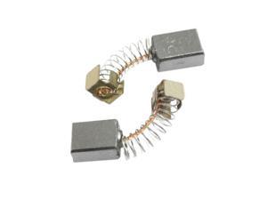 2 Pairs Replacement Motor Carbon Brushes 10mm x 8mm x 5mm