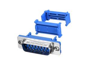 26 Series 32 Pin Contact Rack and Panel Blue Ribbon Connector Plug Wire Pro 