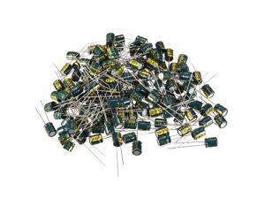 Aluminum Radial Electrolytic Capacitor Low ESR Green 47UF 50V 6x7mm 150pcs Aluminum Radial Electrolytic Capacitor Low ESR Green 47UF 50V 6x7mm 150pcs