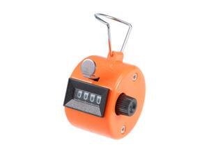 Unique Bargains Hand Tally Counter 4 Digit Tally Counter Mechanical Palm Click Counter Orange Unique Bargains Hand Tally Counter 4 Digit Tally Counter Mechanical Palm Click Counter Orange