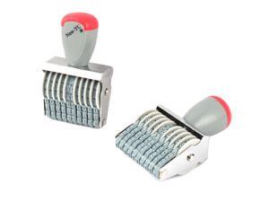 Office Rubber 10 Band Rolling Wheel 0-9 Numbers Digit Numbering Stamp 2 Pcs Office Rubber 10 Band Rolling Wheel 0-9 Numbers Digit Numbering Stamp 2 Pcs