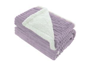 Fleece Blanket Purple Lightweight Throw Blanket Super Soft Reversible Plush Microfiber Blanket,50" x 60" Fleece Blanket Purple Lightweight Throw Blanket Super Soft Reversible Plush Microfiber Blanket,50" x 60"