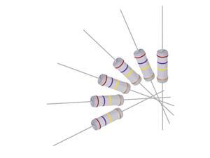 20 Pcs Metal Oxide Film Resistor, 5% Tolerance, Axial Lead, 3W, Flame Proof, 270K Ohm Resistance for DIY Electronic Projects and Experiments 20 Pcs Metal Oxide Film Resistor, 5% Tolerance, Axial Lead, 3W, Flame Proof, 270K Ohm Resistance for DIY Electronic Projects and Experiments