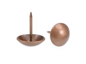 Upholstery Nails Tack 16mm Head Dia Antique Round Thumb Push Pins Copper Tone 200 Pcs Upholstery Nails Tack 16mm Head Dia Antique Round Thumb Push Pins Copper Tone 200 Pcs