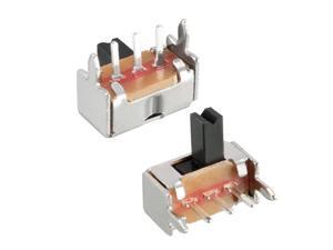 20Pcs 3mm Horizontal Slide Switch SPDT 1P2T 3 Terminals PCB Panel Latching 20Pcs 3mm Horizontal Slide Switch SPDT 1P2T 3 Terminals PCB Panel Latching
