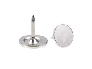 Upholstery Nails Tacks 9.5mmx10mm Flat Head Furniture Nails Pins Silver Tone 50 Pcs Upholstery Nails Tacks 9.5mmx10mm Flat Head Furniture Nails Pins Silver Tone 50 Pcs