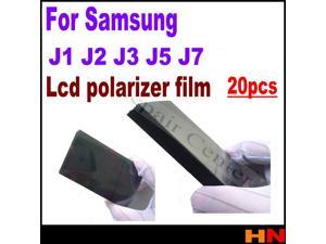 20pcs lcd polarizer film for samsung Galaxy J1 J2 J3 J5 J7 LCD filter polarizing film polaroider