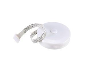 Cloth Tape Measure for Body 60 Inch Metric Inch Retractable Measuring Tape Soft Dual Sided for Tailor Sewing 1.5 Meter White 3pcs