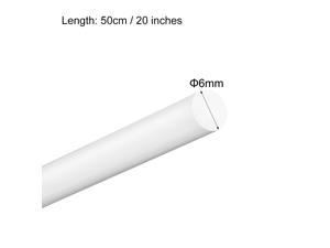 Phenolic Round Rod,Opaque Natural 25mm Diameter 20" Long 2pcs 