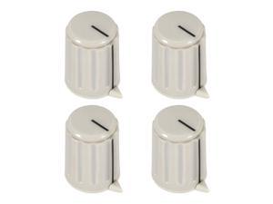 4pcs, 4mm Potentiometer Control Knobs For Electric Guitar Volume Tone Knobs Gray