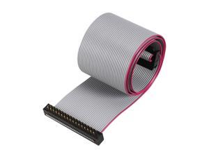 IDC Rainbow Wire Flat Ribbon Cable 8P FC/FD Connector 2.54mm Pitch 1m Length 