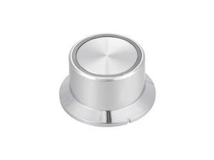 1pcs 6mm Potentiometer Control Knobs For Electric Guitar Acrylic Volume Tone Knobs Silver Tone