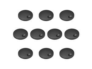 10pcs, Potentiometer Control Knobs For Encoder Code Switch Knobs Acrylic Volume Tone Knobs Black  D type 6mm