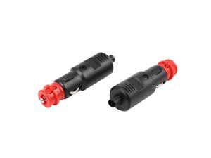 2pcs DC 12V 24V Universal Car Cigarette Lighter Male Plug Adapter for Car Power Inverter Air Pump Electric Cup 2pcs DC 12V 24V Universal Car Cigarette Lighter Male Plug Adapter for Car Power Inverter Air Pump Electric Cup