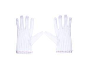 Anti Static Gloves Full Finger Labor Non-slip Glove for Electronics 200x90mm White 3 Pairs Anti Static Gloves Full Finger Labor Non-slip Glove for Electronics 200x90mm White 3 Pairs