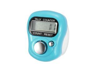Digital Tally Counter 5 Digit Clickers Mini Finger Ring LCD Electronic Handheld Resettable Blue Digital Tally Counter 5 Digit Clickers Mini Finger Ring LCD Electronic Handheld Resettable Blue