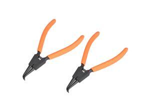 External Retaining Ring Pliers 90 Degree Bent Snap Ring Pliers Precision Circlip Pliers 6-Inch 2 Pcs External Retaining Ring Pliers 90 Degree Bent Snap Ring Pliers Precision Circlip Pliers 6-Inch 2 Pcs