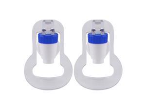 Blue Water Cooler Faucet Plastic Water Dispenser Clean Spigot Fits Adaptor Hot Cold Water Faucet Tap Replacements 2pcs Blue Water Cooler Faucet Plastic Water Dispenser Clean Spigot Fits Adaptor Hot Cold Water Faucet Tap Replacements 2pcs