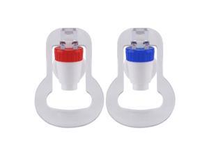 Red and Blue Water Cooler Faucet Plastic Water Dispenser Clean Spigot Fits Adaptor Hot Cold Water Faucet Tap Replacements 2pcs Red and Blue Water Cooler Faucet Plastic Water Dispenser Clean Spigot Fits Adaptor Hot Cold Water Faucet Tap Replacements 2pcs
