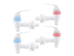 Red Blue Water Cooler Faucet Home Plastic Water Dispenser Clean Spigot Fits Adaptor Hot Cold Water Faucet Tap Replacement 2pcs Red Blue Water Cooler Faucet Home Plastic Water Dispenser Clean Spigot Fits Adaptor Hot Cold Water Faucet Tap Replacement 2pcs