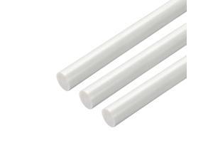 FRP Fiberglass Round Rod 7/16 inch Dia 20 inch Length White Engineering Round Bar Rod 3pcs FRP Fiberglass Round Rod 7/16 inch Dia 20 inch Length White Engineering Round Bar Rod 3pcs