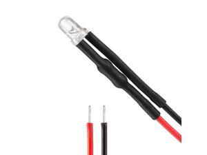 14pcs Mixed Colour 3mm LEDs Prewired Light DC3-5V 20cm Pre Wired LED 14pcs Mixed Colour 3mm LEDs Prewired Light DC3-5V 20cm Pre Wired LED