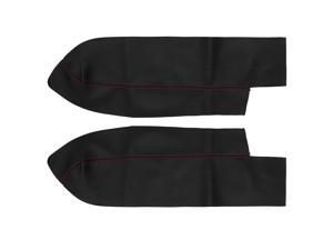 1 Pair Car Front Door Panels Armrest Cover Black Synthetic Leather for 2007-2012 Honda Cr-V CRV 1 Pair Car Front Door Panels Armrest Cover Black Synthetic Leather for 2007-2012 Honda Cr-V CRV