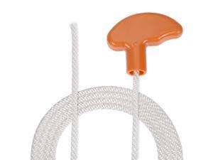 Recoil Starter Rope with Non-slip Handle 6mm Dia 1.5m 5ft Polyester Pull Cord for 178F 186F Lawn Mower Trimmer Engine Part Recoil Starter Rope with Non-slip Handle 6mm Dia 1.5m 5ft Polyester Pull Cord for 178F 186F Lawn Mower Trimmer Engine Part