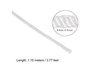Recoil Starter Rope with Rubber Handle 4mm Dia 1.15m 3.77ft Polyester Pull Cord for 168F 170F Lawn Mower Trimmer Engine Part 3pcs Recoil Starter Rope with Rubber Handle 4mm Dia 1.15m 3.77ft Polyester Pull Cord for 168F 170F Lawn Mower Trimmer Engine Part 3pcs