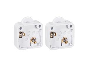 Wardrobe Door Light Switch Momentary Cabinet Closet Switch Normally Closed 110-250V 2A White 2 Pcs Wardrobe Door Light Switch Momentary Cabinet Closet Switch Normally Closed 110-250V 2A White 2 Pcs