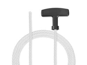 Recoil Starter Rope with Handle 5mm Dia 2.9m 9.5ft Polyester Pull Cord for 173F 188F 190F Lawn Mower Trimmer Chainsaw Engine Part Recoil Starter Rope with Handle 5mm Dia 2.9m 9.5ft Polyester Pull Cord for 173F 188F 190F Lawn Mower Trimmer Chainsaw Engine Part