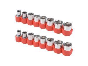 1/4-Inch Drive Hex Socket Set 5mm - 12mm Metric Cr-V, 2 Set 1/4-Inch Drive Hex Socket Set 5mm - 12mm Metric Cr-V, 2 Set