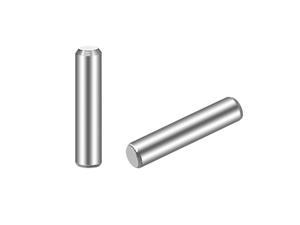 uxcell 25Pcs 2.5mm x 14mm Dowel Pin 304 Stainless Steel Cylindrical Shelf Support Pin Fasten Elements Silver Tone 