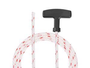 Recoil Starter Rope with Handle 5.5mm Dia 2.9m 9.5ft Polyester Pull Cord for 173F 188F 190F Lawn Mower Trimmer Engine Part Recoil Starter Rope with Handle 5.5mm Dia 2.9m 9.5ft Polyester Pull Cord for 173F 188F 190F Lawn Mower Trimmer Engine Part