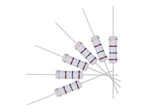 30 Pcs Metal Oxide Film Resistor, 5% Tolerance, Axial Lead, 2W, Flame Proof, 100 Ohm Resistance for DIY Electronic Projects and 30 Pcs Metal Oxide Film Resistor, 5% Tolerance, Axial Lead, 2W, Flame Proof, 100 Ohm Resistance for DIY Electronic Projects and