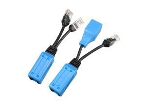 PoE Splitter and PoE  Injector Kit IEEE 802.3af Compliant RJ45 8 Pin Adapter 2Set