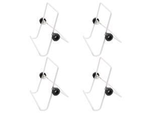 4 Pcs Mason Jar Seed Sprouting Stands Metal Sprouting Holder White